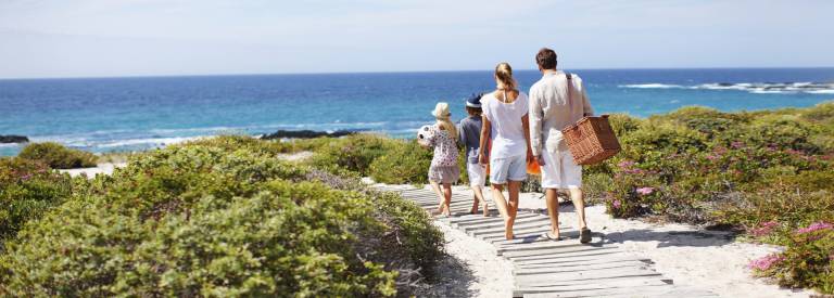 Vakantie naar het strand